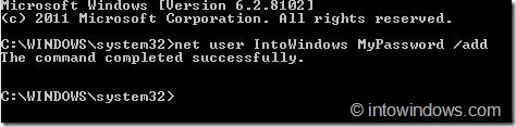 Create User Account From Command Prompt