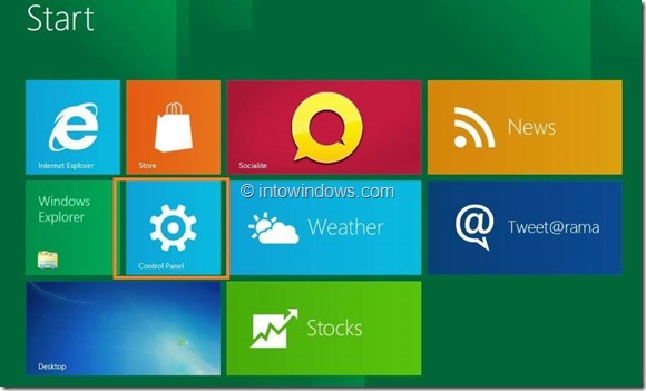 Enable or Disable Touch Screen In Windows 8