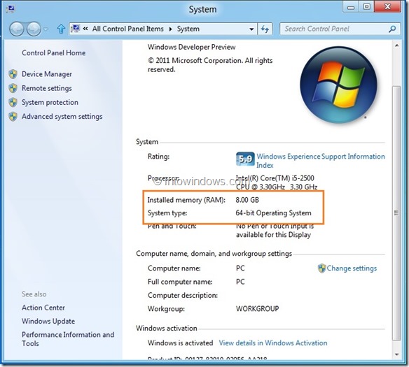 Check If Your PC Supports Windows 8 Hyper-V Step1