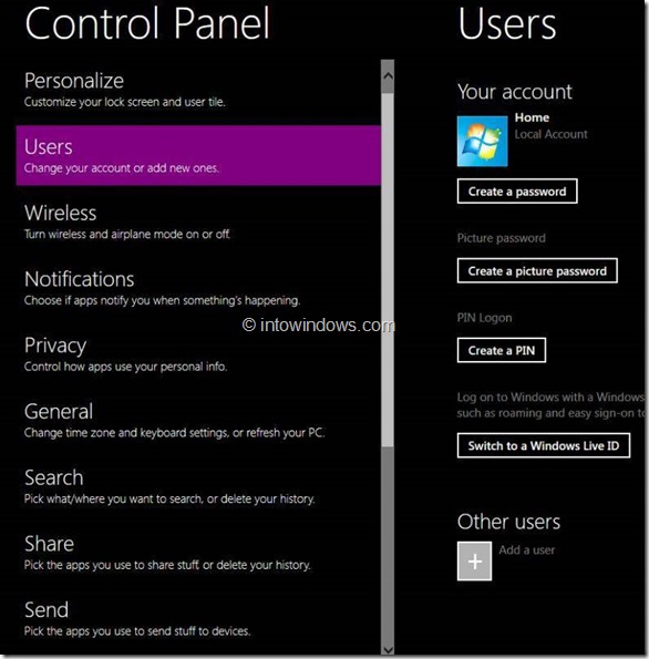 Enable Windows Phone 7 Style User Interface In Windows 8