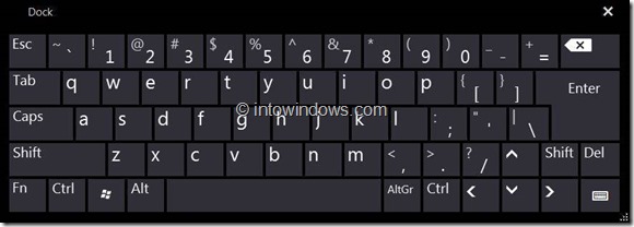 How To Enable Touch Keyboard In Windows 8