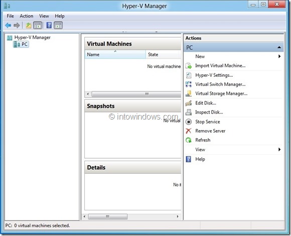 Enable Hyper-V In Windows 8 Step6