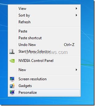 Enable Glass Taskbar In Windows 8 Developer Preview Step1