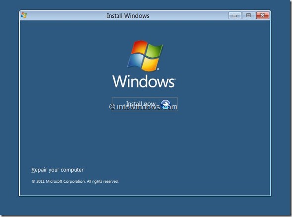 Windows 8 Installation Procedure Step3