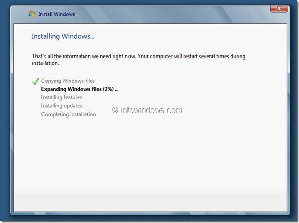 Windows 8 Installation Procedure Step8