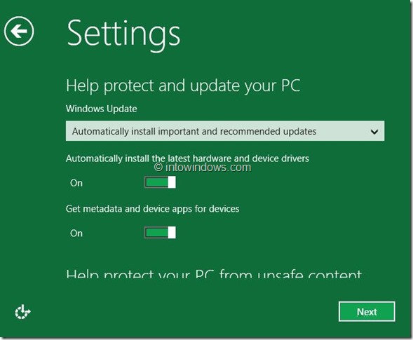 Windows 8 Installation Procedure Step2