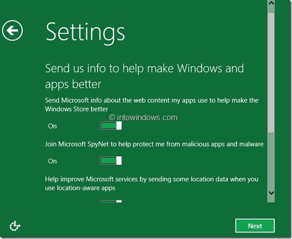 Windows 8 Installation Procedure Step3