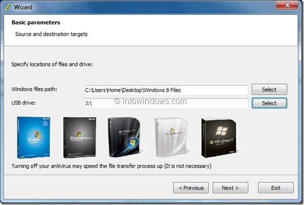 Create Windows 8 Bootable USB Flash Drive