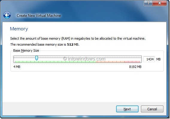 Install Windows 8 On VirtualBox Virtual Machine Step4