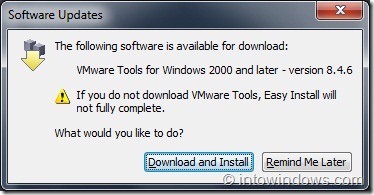 Install Windows 8 On VMware Player Step8