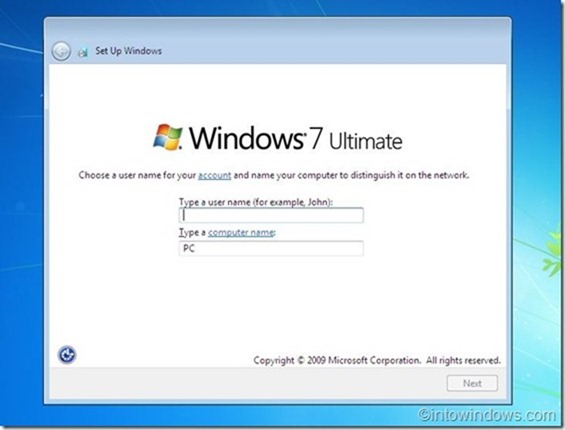 Reinstall Windows 7 without product key step11