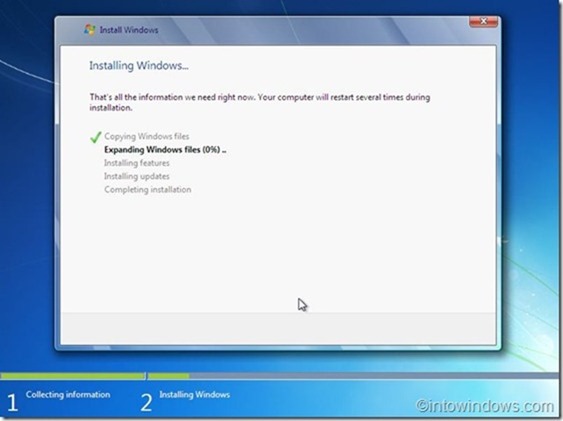 Reinstall Windows 7 without product key step10