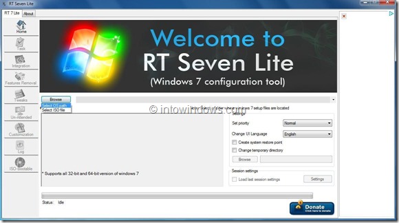 Windows 7 Setup Customization