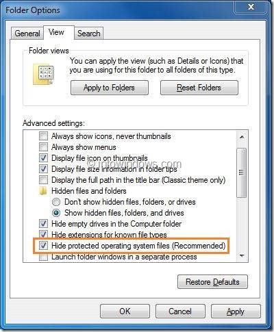 Open Hidden System Reserved Partition In Windows 7 Step1