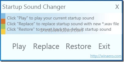 Startup Sound Changer