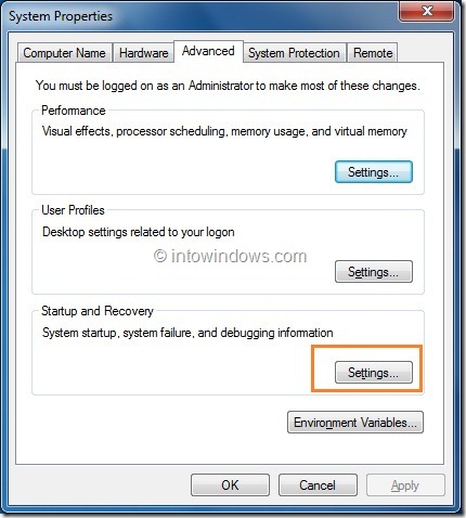 How To Hide or Skip Boot Manager In Vista and Windows 7 Step 3