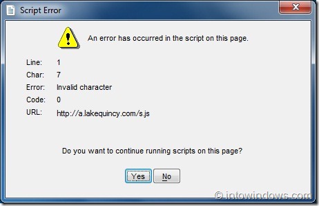 RT Seven Lite Script Error