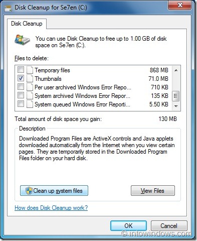 Remove Windows 7 Service Pack Backup Files Step3