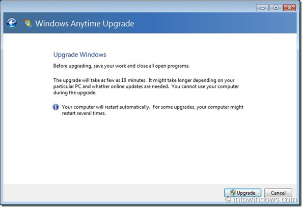 Upgrade Windows 7 Home Premium To Professional Edition step6