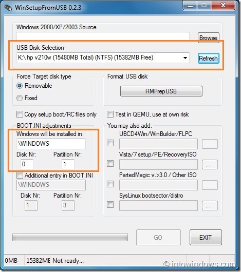 Create Multiboot USB Flash Drive With Windows 7 and XP Step 3