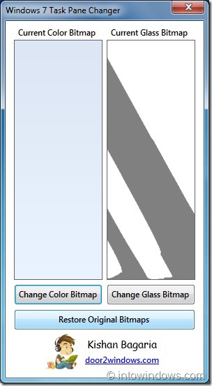 Windows 7 Task Pane Changer