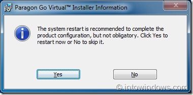 Pargon Go Virtual Installation2