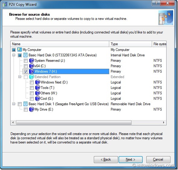 Convert Your Windows 7 Into A Virtual Machine To Carry On USB Drive Step3