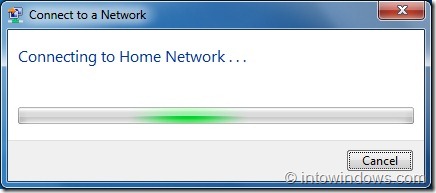 Connect Windows 7 Wireless Network Step4