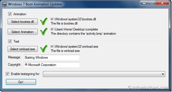 Windows 7 Boot Animation Changer