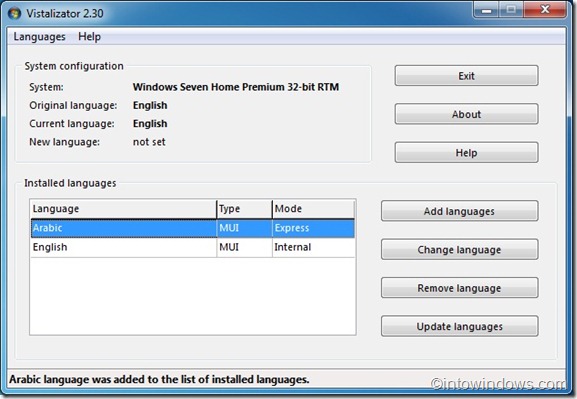 Install Language pack in Windows 7 Professional guide