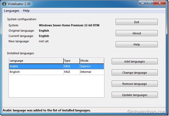 Install Language pack in Windows 7 Home Premium edition1