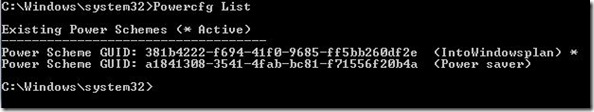 Delete Default Power Plans in Windows 7
