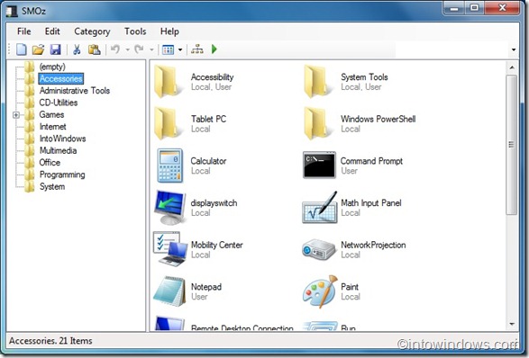 Organize windows 7 start menu with start menu organizer