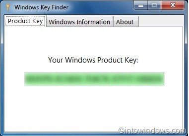 Windows Key Finder