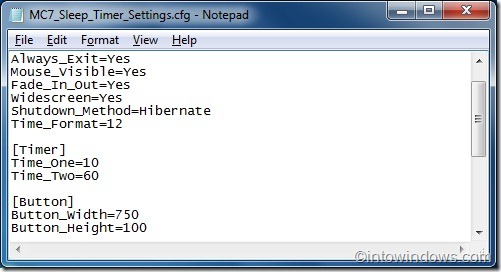 Sleep Timer for windows 7 media center