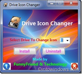 Drive Icon Changer for Windows 7