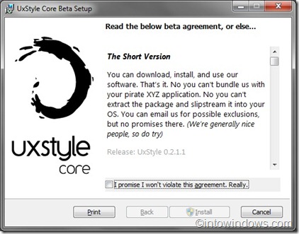 uxstyle core beta 