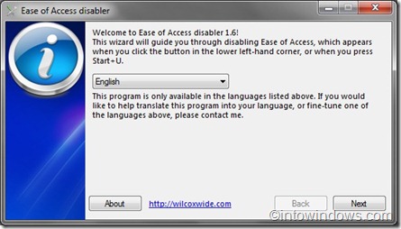 Ease of Access Disabler