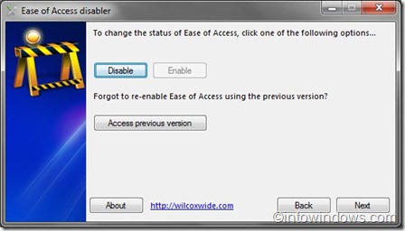 ease of access disabler step 3