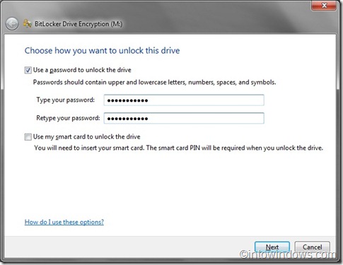 Bitlocker drive encryption first