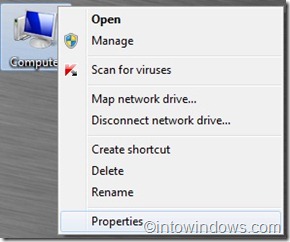 Windows 7 Computer icon