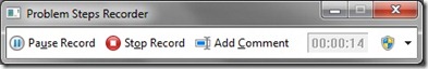 problem steps recorder