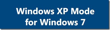 XP mode for 7