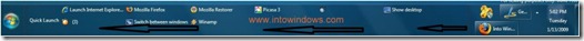 Windows 7 full taskbar 2