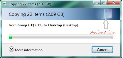 animation in windows