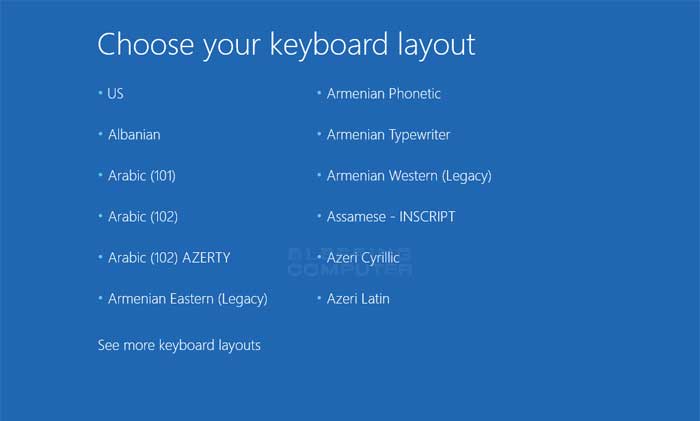 Keyboard Layout