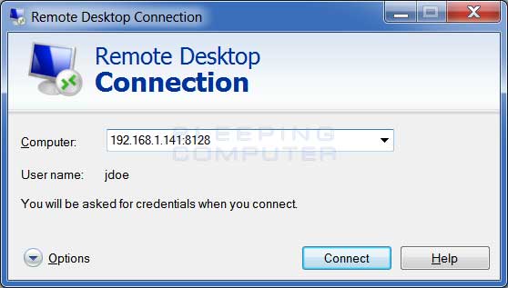 Windows Remote Desktop Client