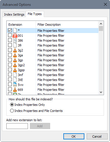 file types