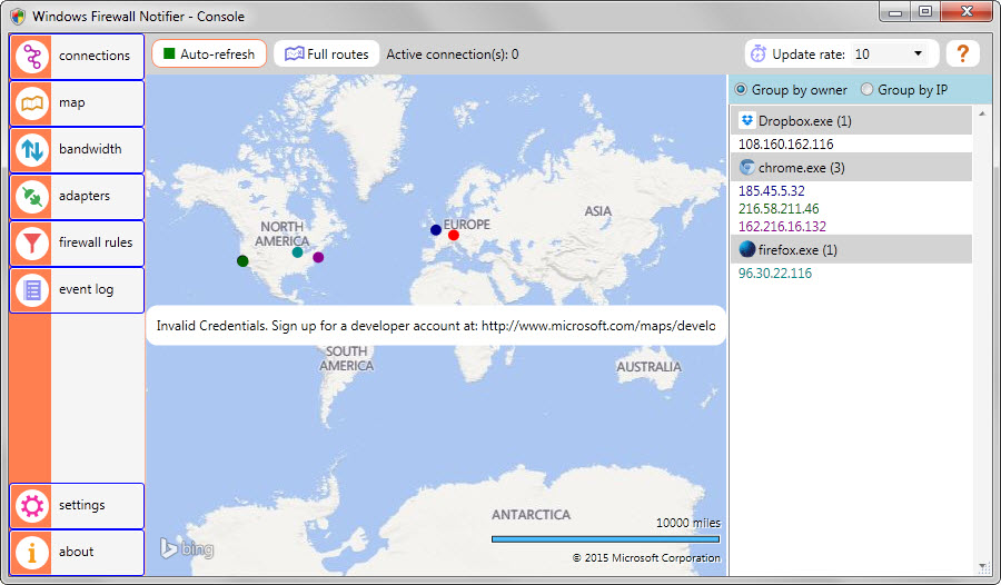 firewall world map