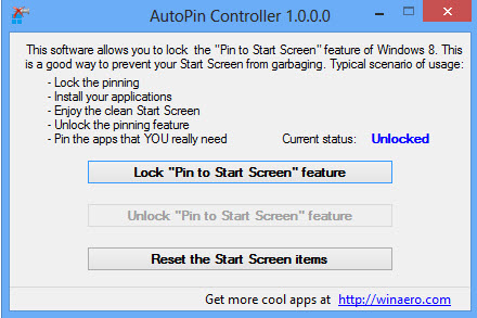 autopin controller